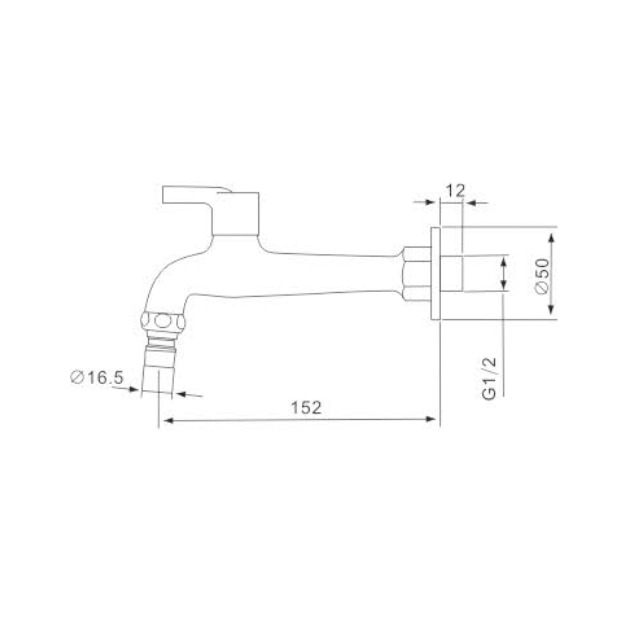 Imagem do produto Jiwi Torneira para Tanque Bica Longa WJ-1159-NC-CR-BL