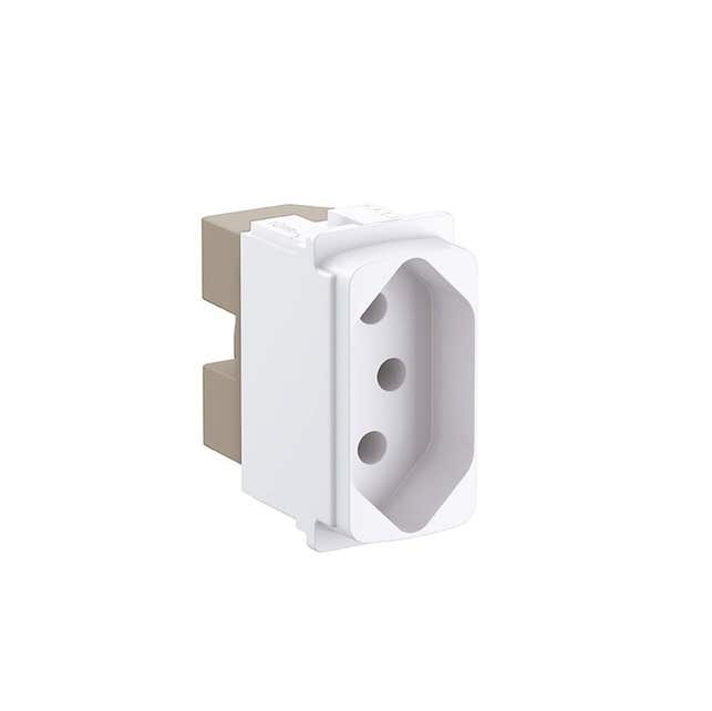 Imagem do produto Pial Legrand Conjunto Tomada 2P+T 10A 250V 4X2 Zeffia Branco