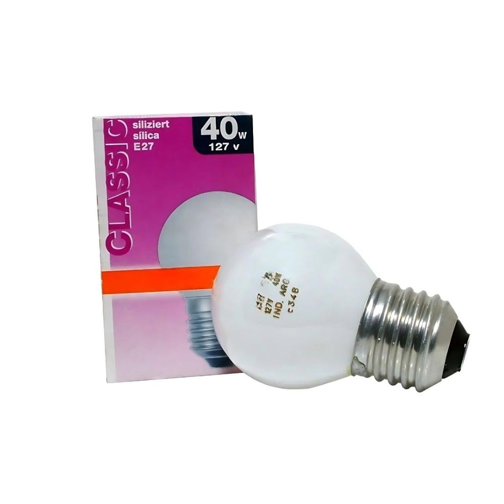 Imagem do produto Lâmpada Bolinha Incandescente Leitosa - LAMP BOLINHA SAD/BRASF 07WX127V LEITOSA