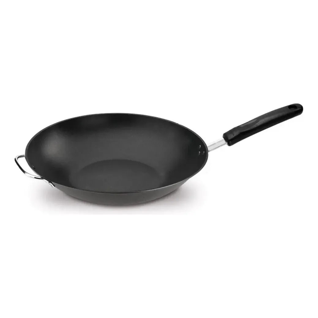Imagem do produto Tramontina Panela Wok Loreto 4,4 em Alumínio com Revestimento Antiaderente Grafite 32cm