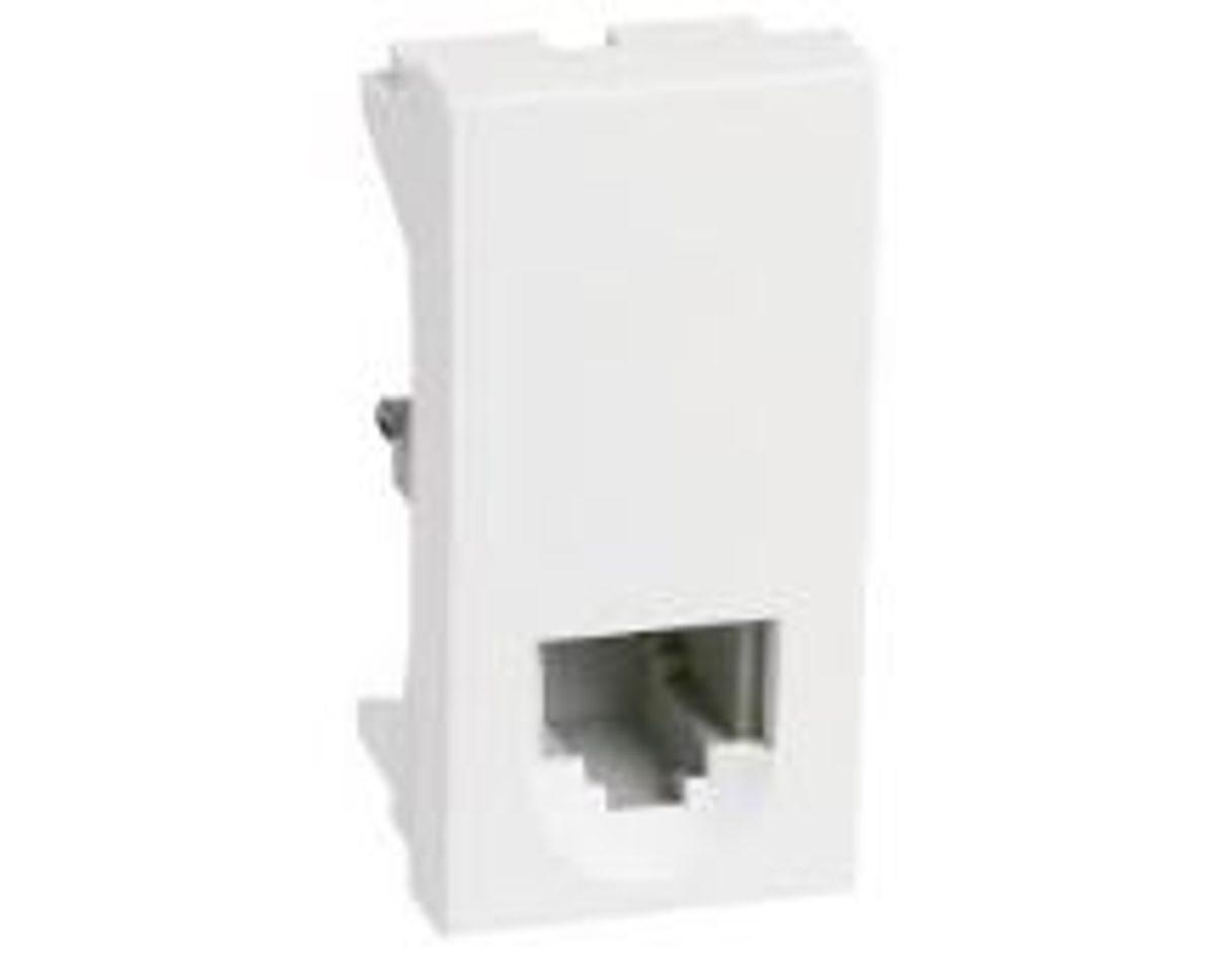 Imagem do produto Pial Plus Legrand Módulo de Tomada de Telefone RJ11 4 Fios Branco 615010