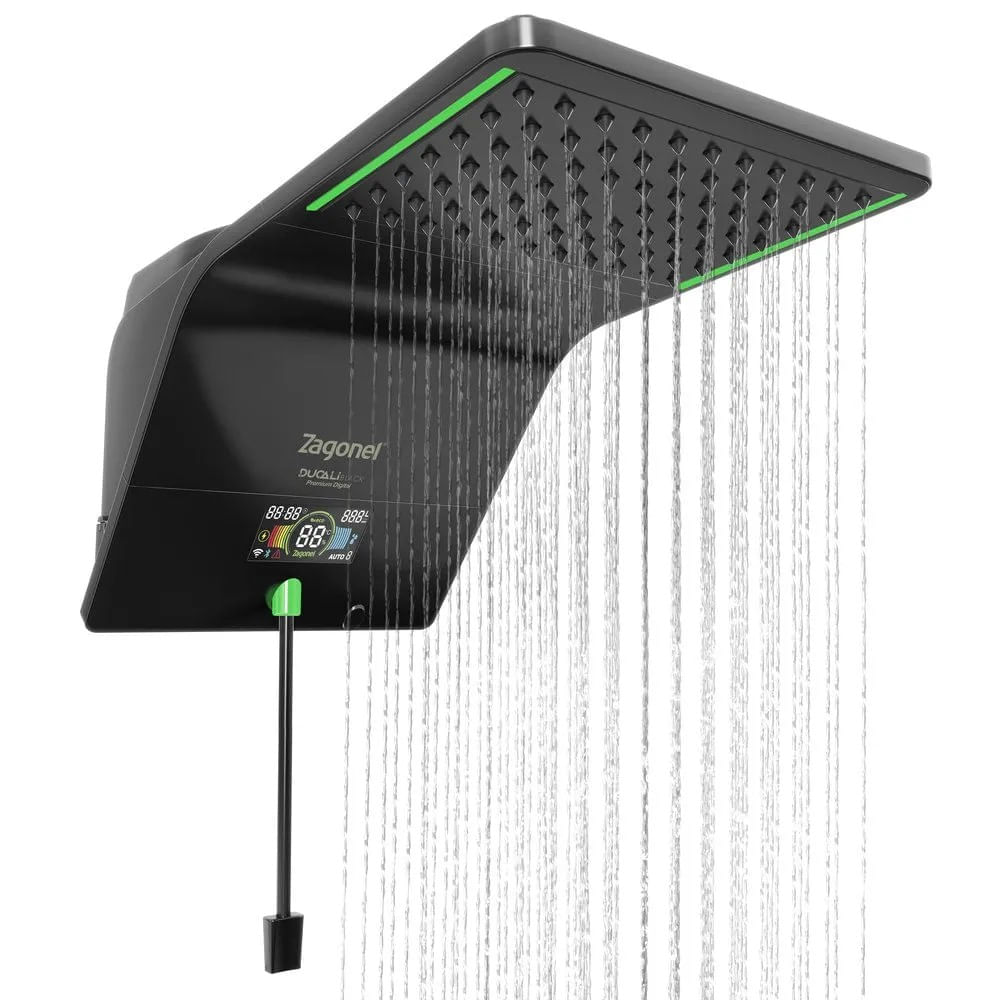 Imagem do produto Zagonel Ducha Elétrica Ducali Premium Digital 7500W 220V Preta