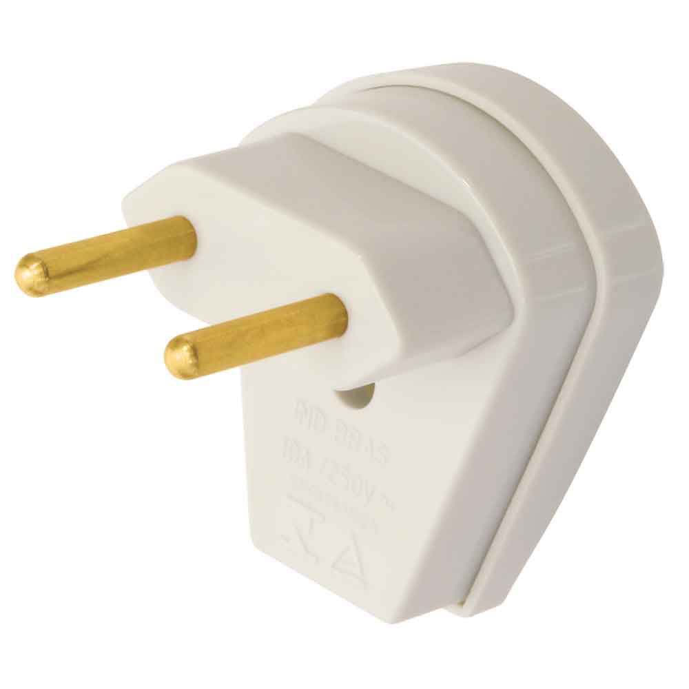 Imagem do produto Fame Pino Macho Bipolar Cinza 1453 10A PB