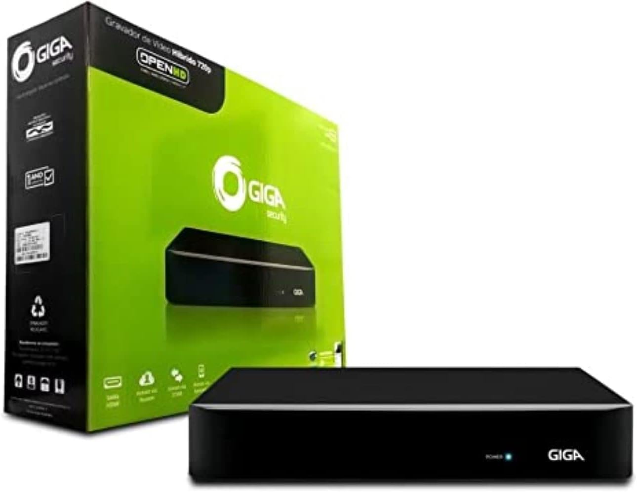 Imagem do produto Multilaser DVR Open HD Lite 1080N 8 Canais GS0083/GS0465