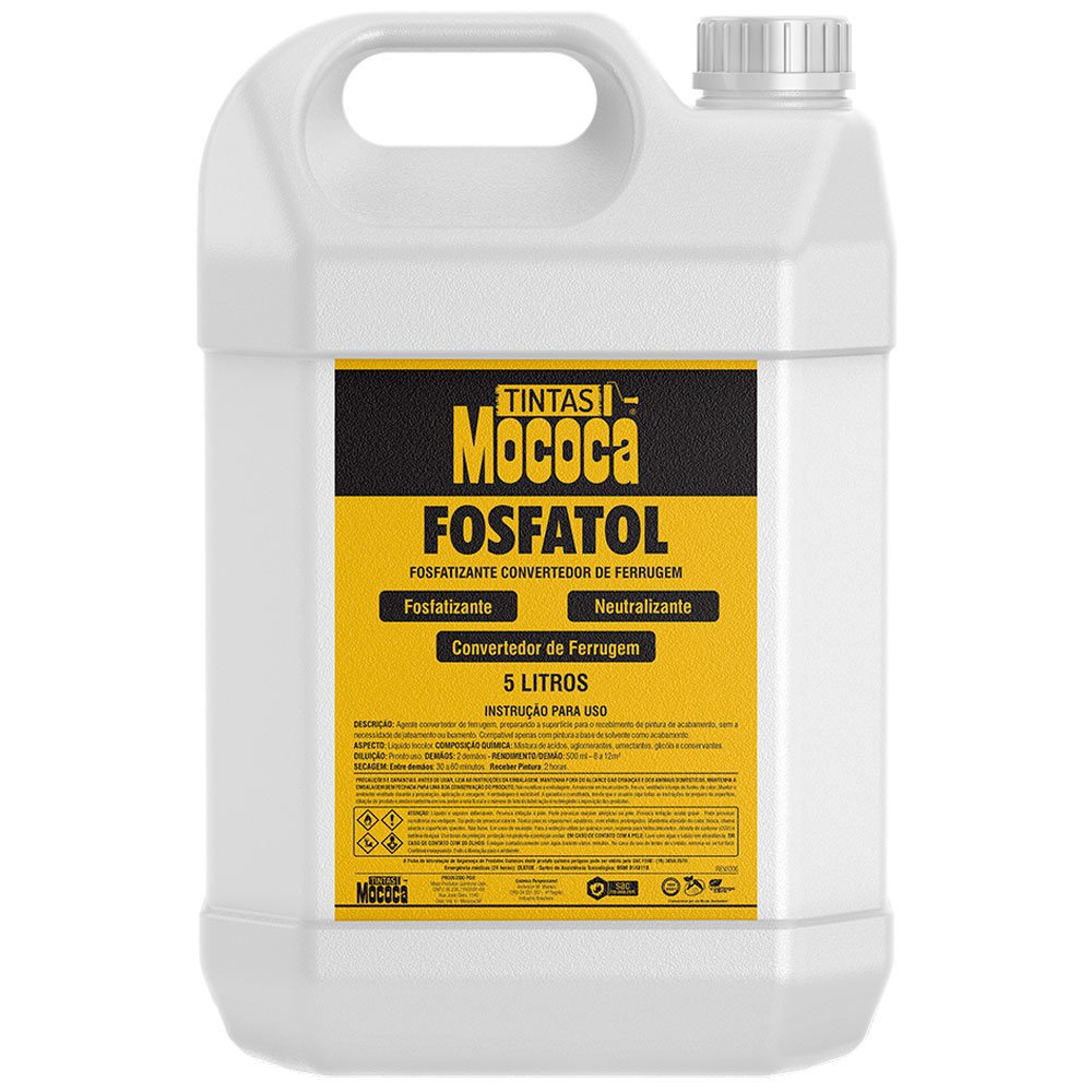 Imagem do produto Maza Neutralizador de Ferrugem Fosfatol Mococa 5L