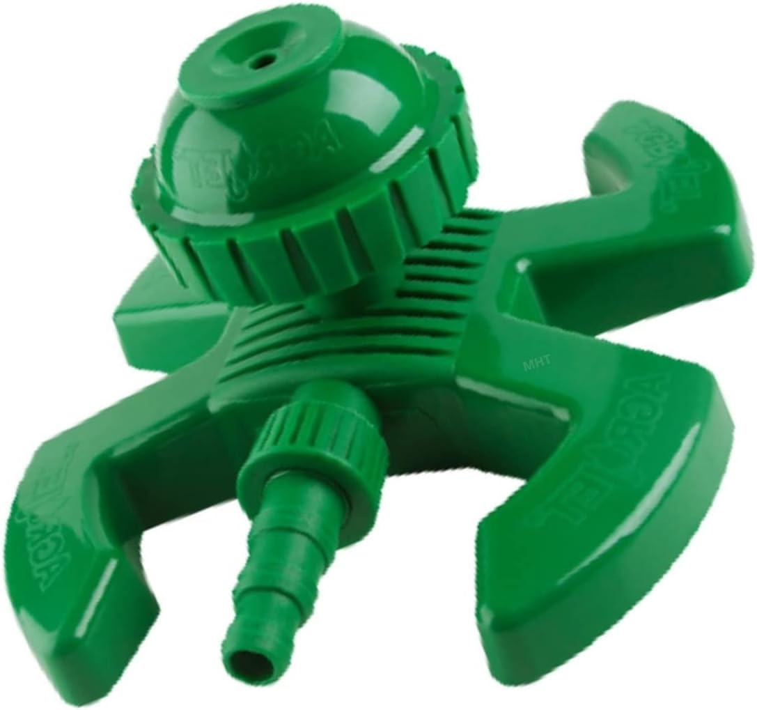 Imagem do produto Agrojet Aspersor Vulcão Verde com Base Esqui e Adaptador para Mangueira