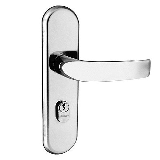 Imagem do produto Aliança Fechadura 4171 Home Externa Cromada