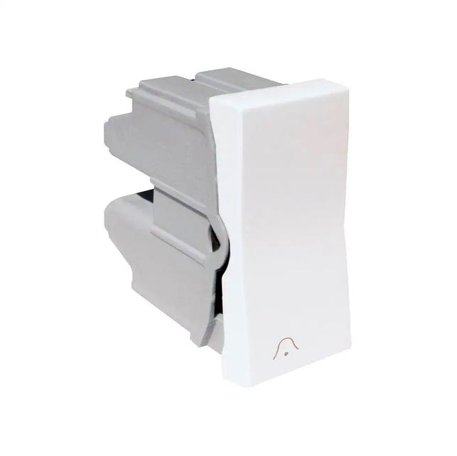 Imagem do produto Pial Plus Legrand Módulo de Pulsador de Campainha 10A com Borne Automático Branco 611012