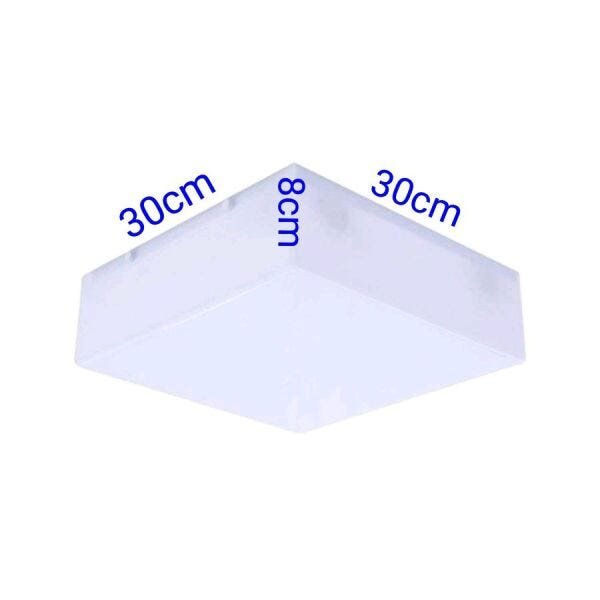 Imagem do produto Rioprelustres Plafon Acrílico Leitoso 30cm Branco