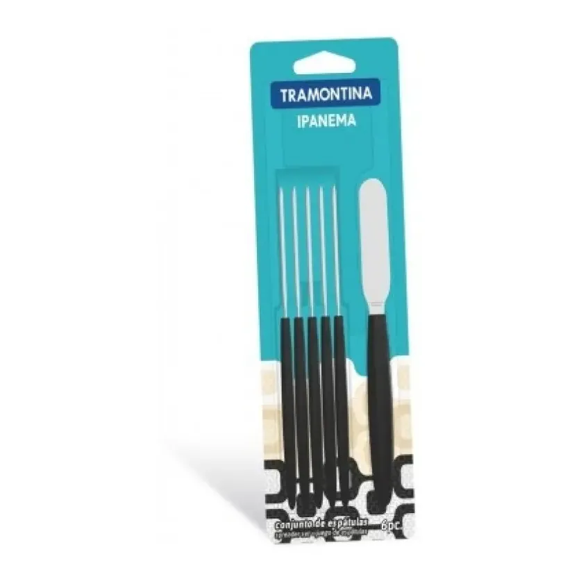 Imagem do produto Tramontina Conjunto de Espátulas para Bolo 6 Peças Ipanema