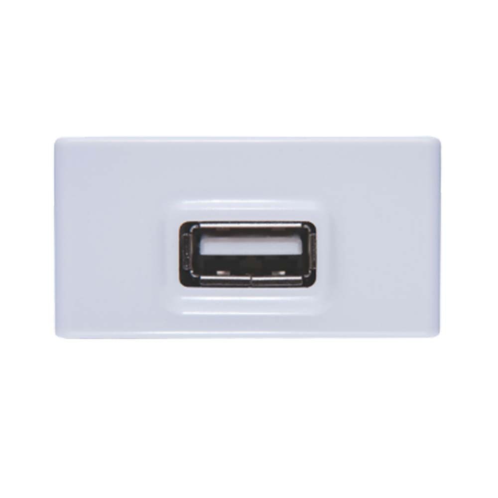 Imagem do produto Tramontina eletrik Tomada USB Branco Brilho 57115/041