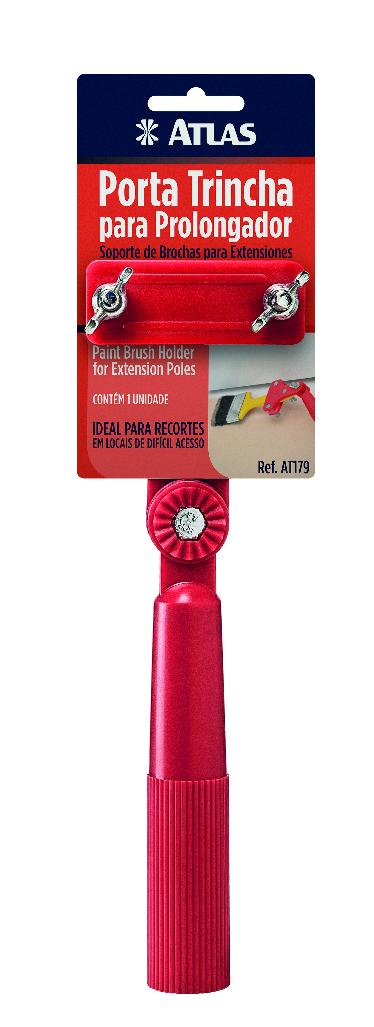 Imagem do produto Atlas Suporte Porta-Trincha Articulado para Prolongador Plástico
