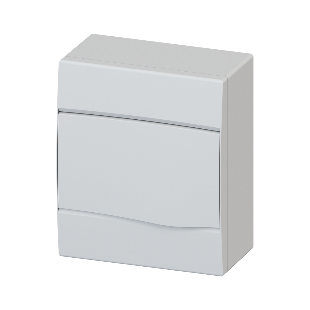 Imagem do produto Quadro de Distribuição Brum de Sobrepor 5/3 Disjuntores Porta Branca