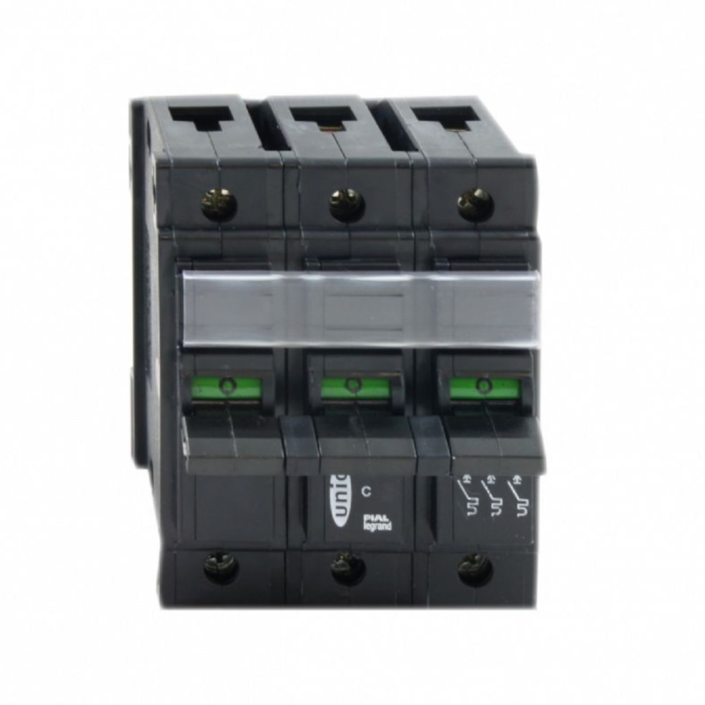 Imagem do produto Pial Legrand Disjuntor Tripolar 25A Unic Preto NEMA