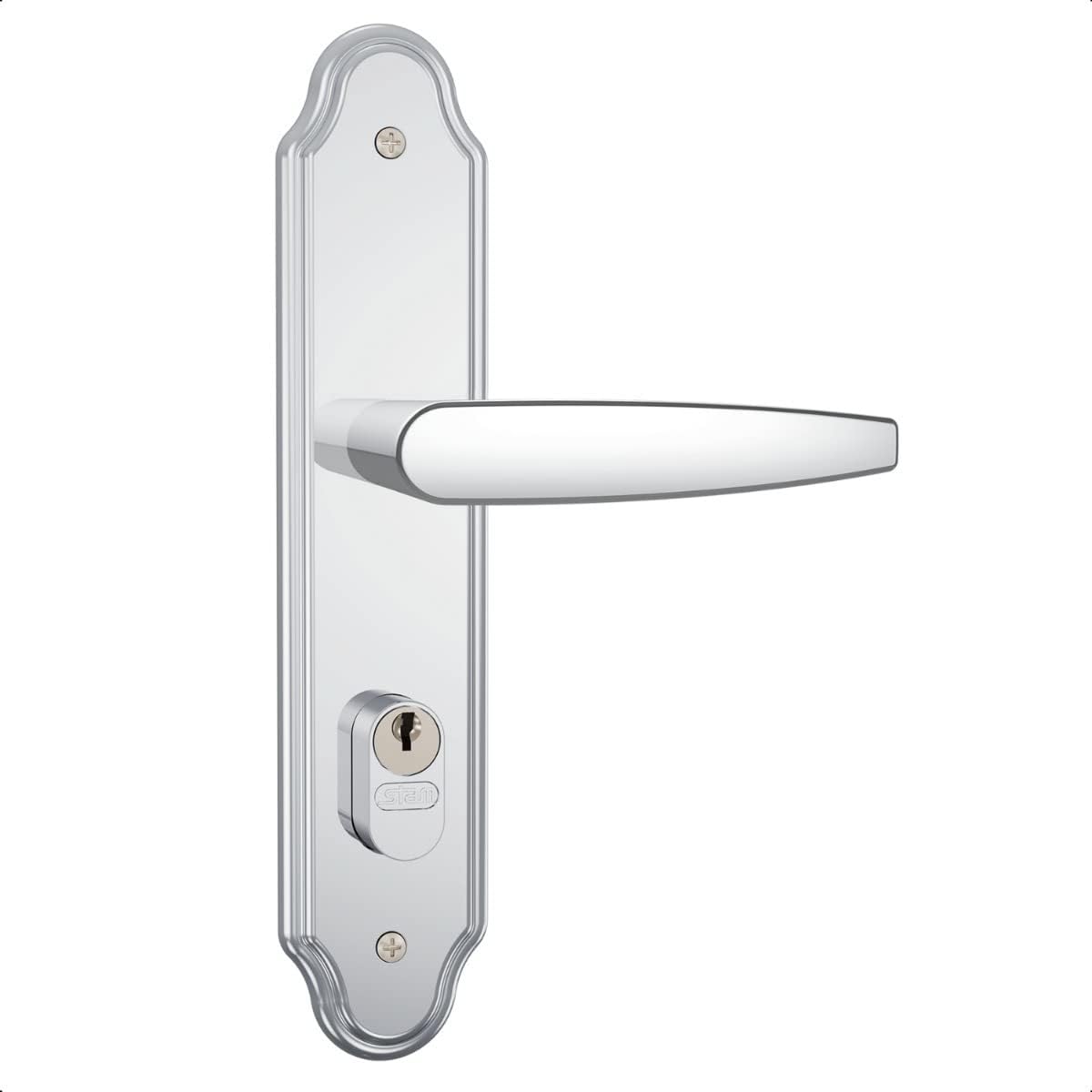 Imagem do produto Stam Fechadura 803/33 Espelho Inox Externa