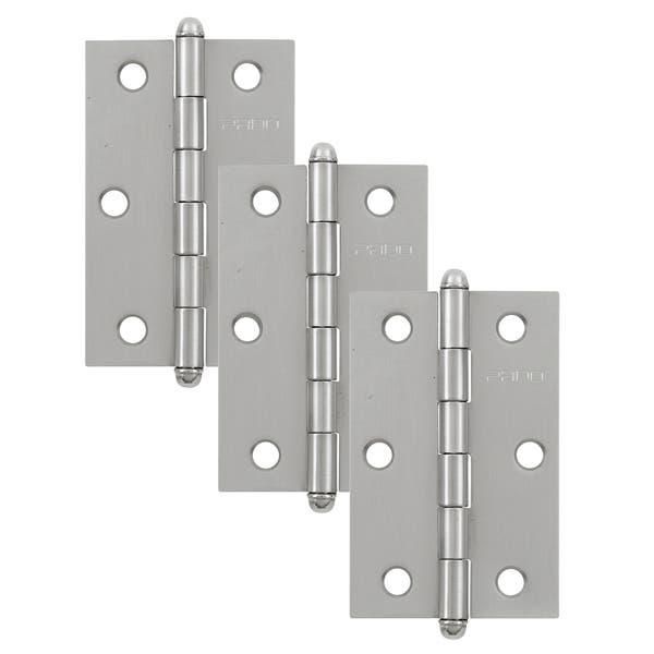 Imagem do produto Pado Dobradiça Aço 3.1/2" x 2.1/2" Concept SM 3521 Cromo Acetinado