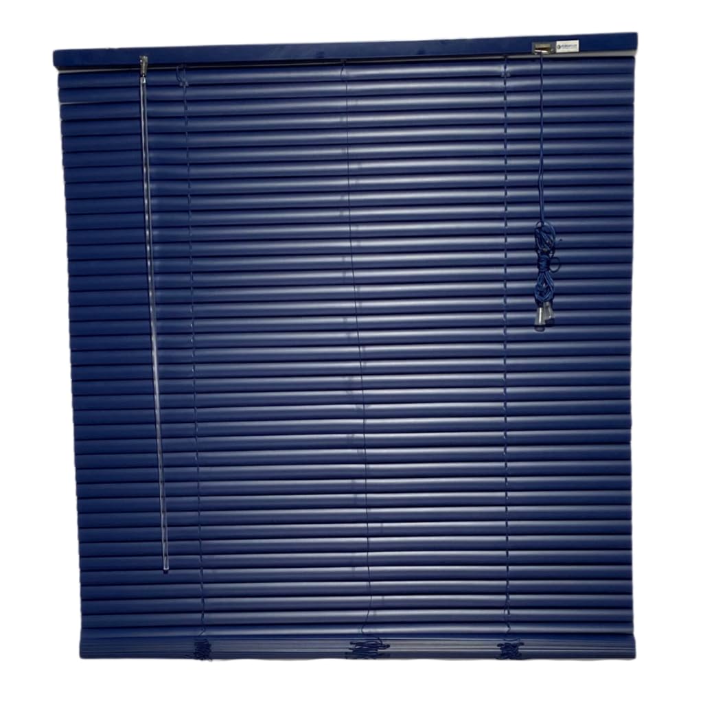 Imagem do produto Irwin Persiana Horizontal PVC Premium 25mm 163x163cm Azul Navy