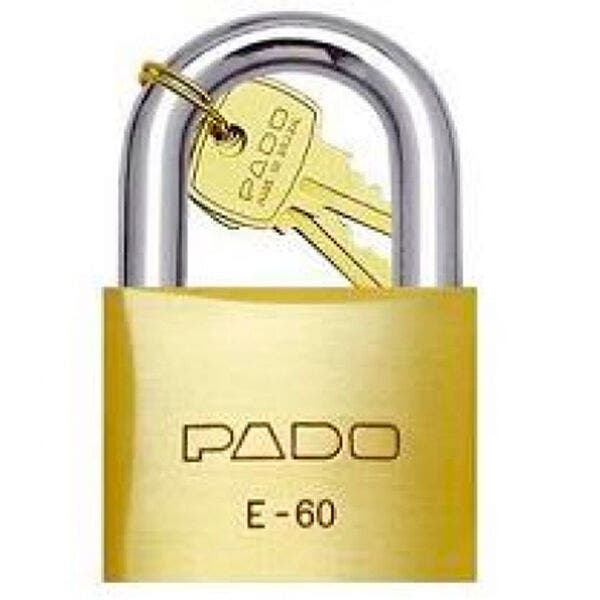 Imagem do produto Pado Cadeado E-60 60mm Latão Maciço