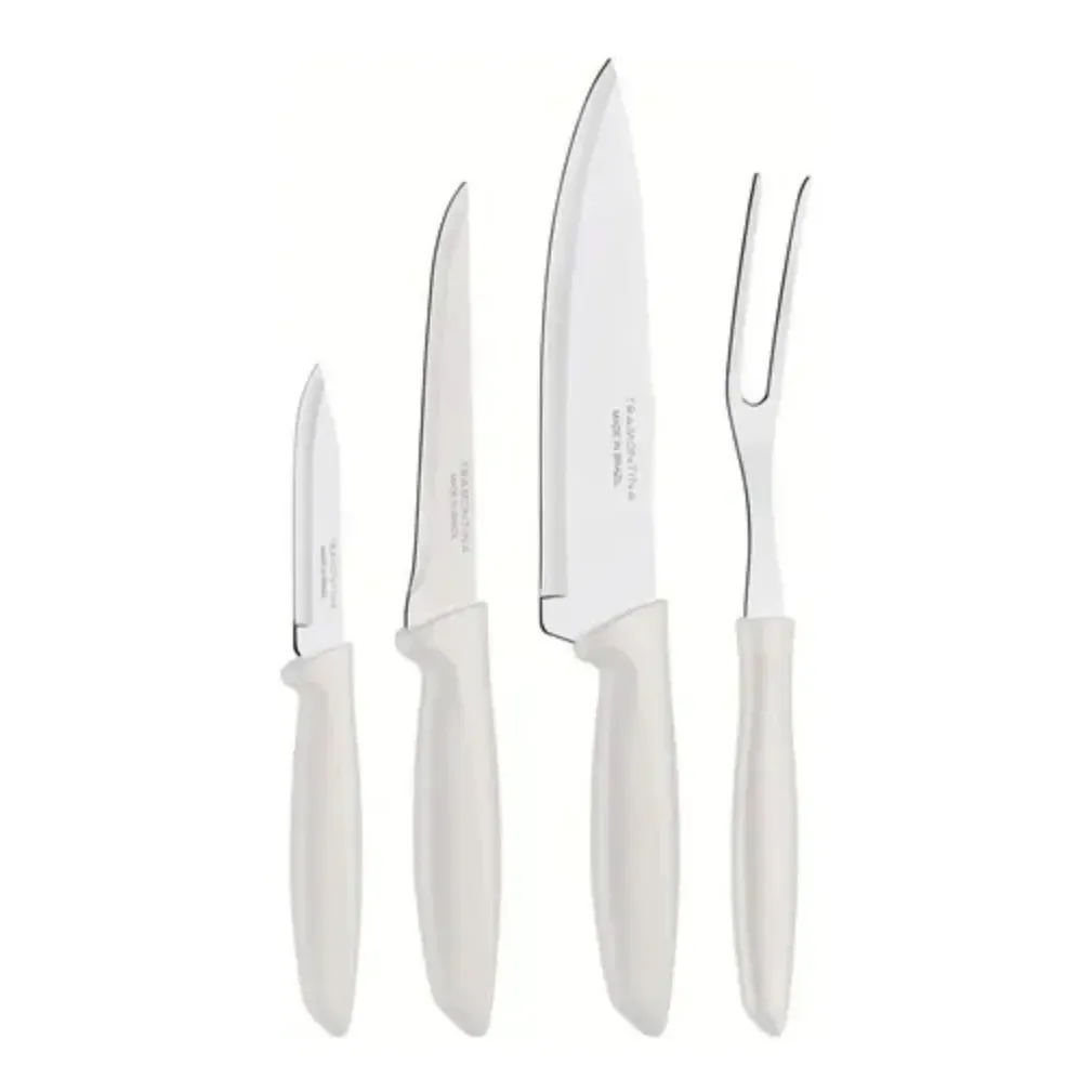 Imagem do produto Tramontina Jogo para Churrasco Plenus 4 Peças Branco