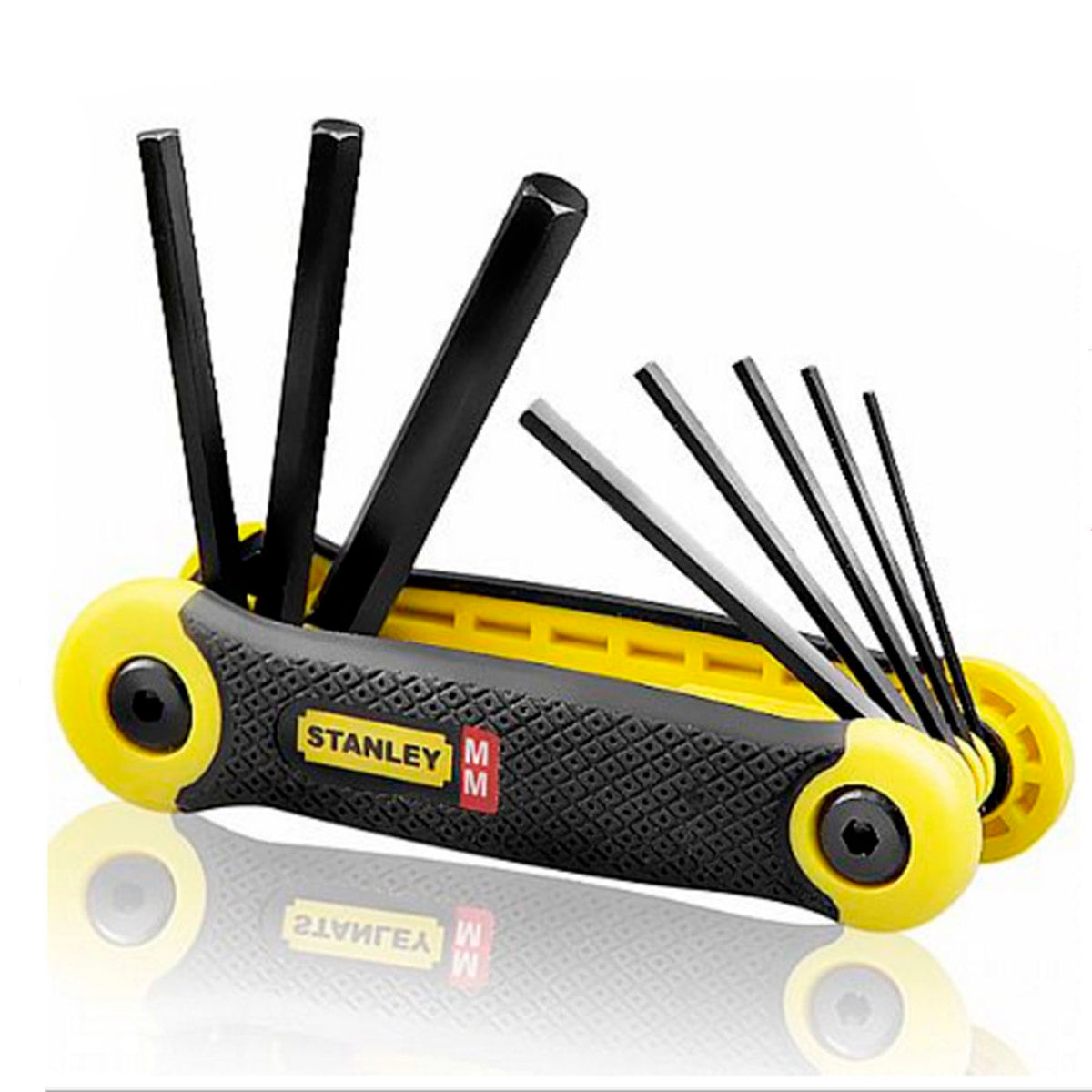 Imagem do produto Irwin Jogo de Chaves Allen Emborrachadas Stanley 8 Peças (1,5mm a 8mm)