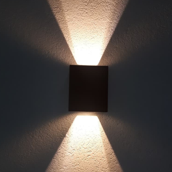 Imagem do produto Antonylux Arandela Multi Efeitos 3052 Marrom Texturizada