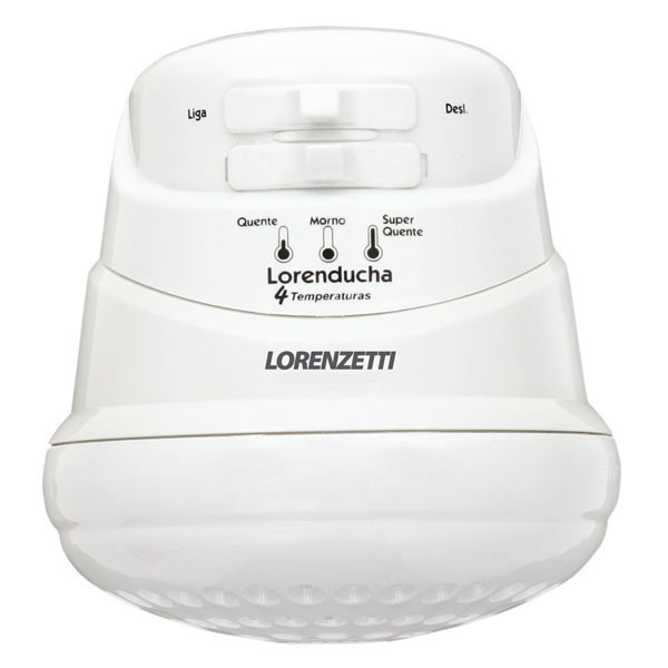 Imagem do produto Lorenzetti Lorenducha Chuveiro Elétrico Multitemperatura 127V 5500W Branco