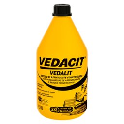 Imagem do produto Aditivo Plastificante Vedalit para Argamassas 3,6 Litros VEDACIT-121734