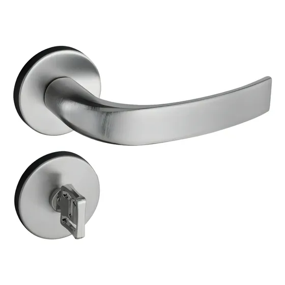 Imagem do produto Pado Fechadura Copa 962-80 Roseta Redonda Banheiro Cromo Acetinado