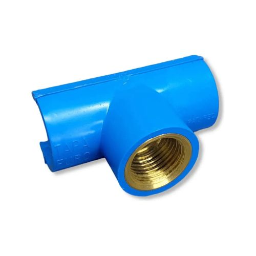 Imagem do produto Estrela Tê Liga Fácil Rosca 25x1/2 Azul