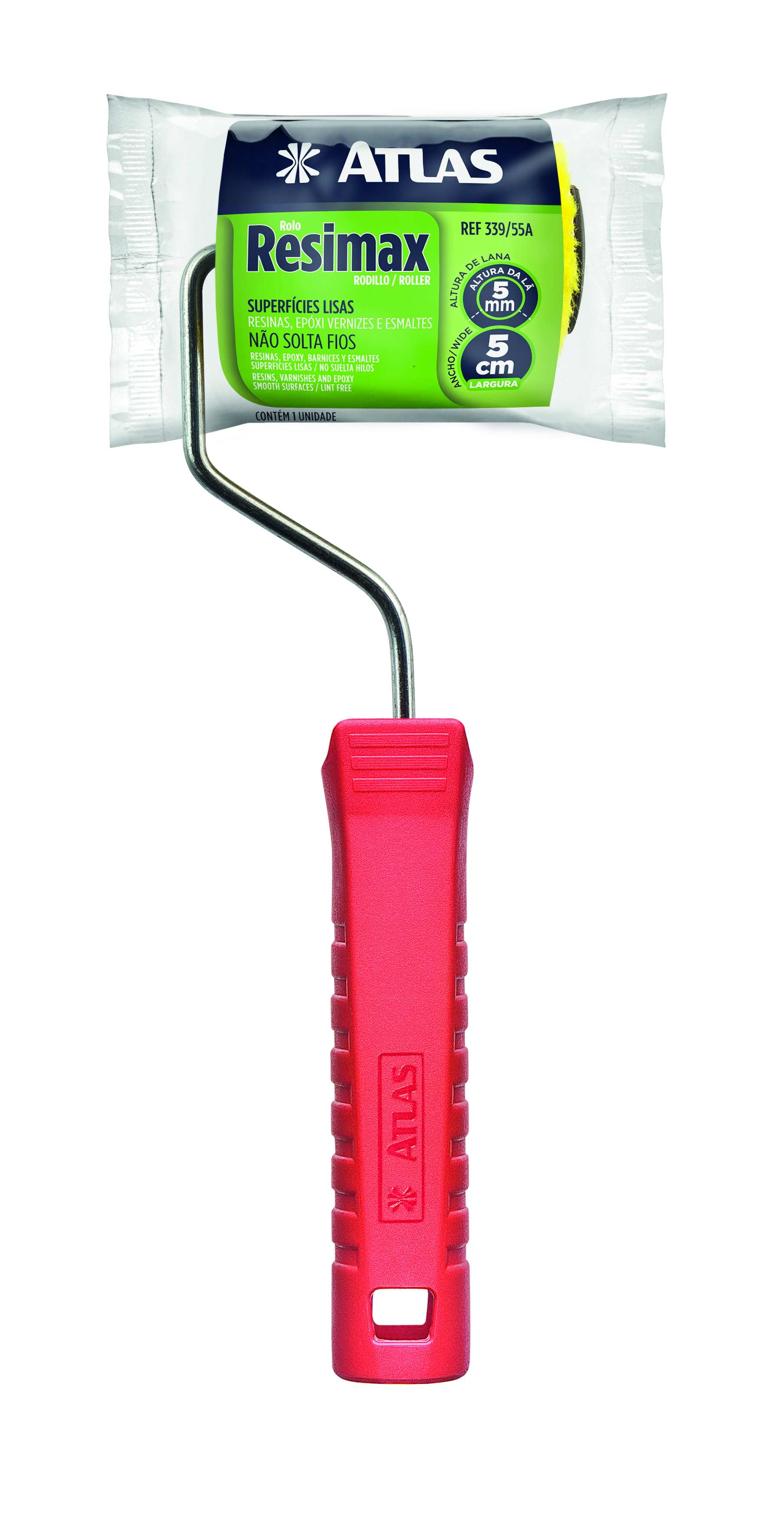 Imagem do produto Mini rolo Resimax 5cm com cabo