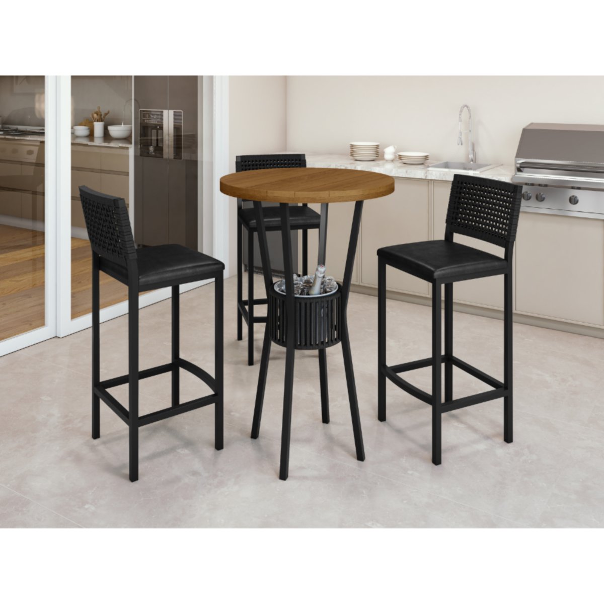 Imagem do produto Lellis Banqueta Bistrô Madri