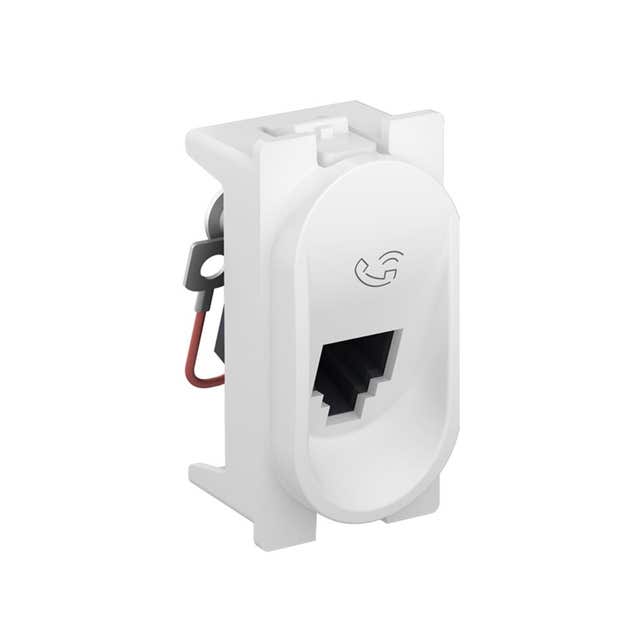 Imagem do produto Pial Legrand Módulo Tomada de Telefone RJ11 Nereya Branco