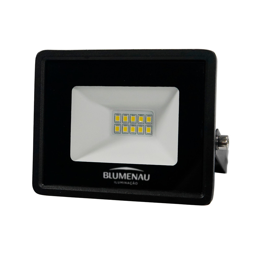 Imagem do produto Opus Refletor LED 10W 3000K Bivolt Preto