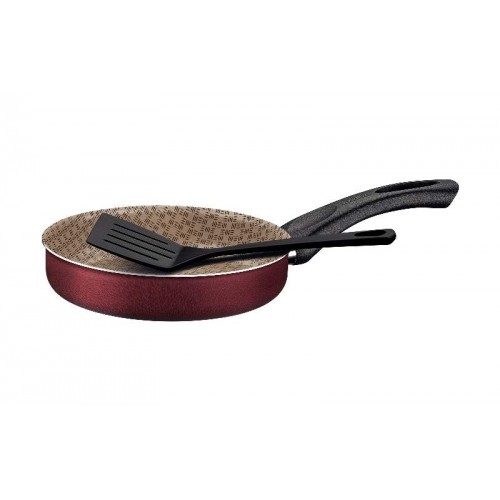 Imagem do produto Tramontina Frigideira Reta com Espátula Paris Vermelha 20cm 20145/720