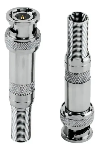 Imagem do produto Conector BNC Macho com Mola e Parafuso