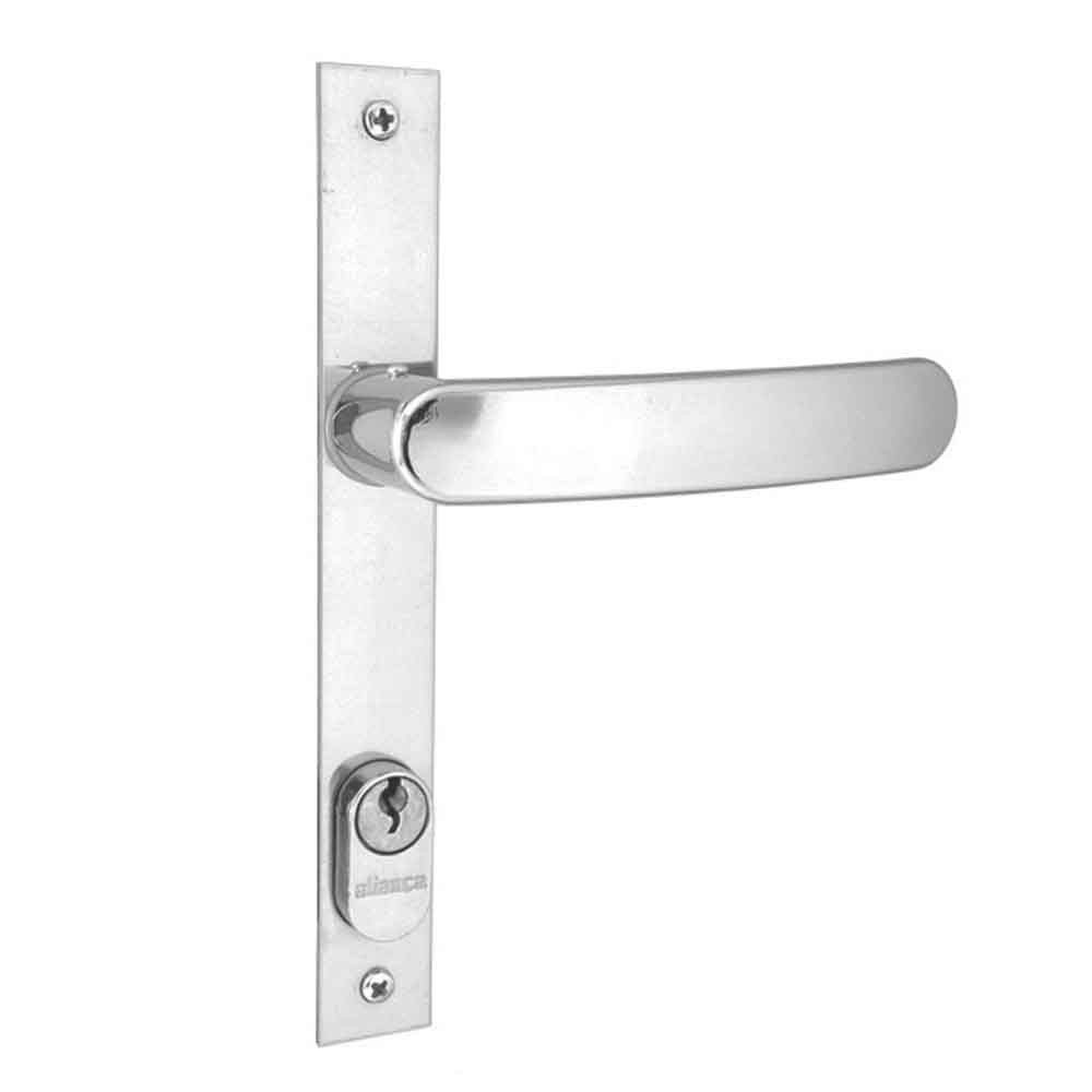 Imagem do produto Aliança Fechadura 1400 Perfil Estreito Inox Polido