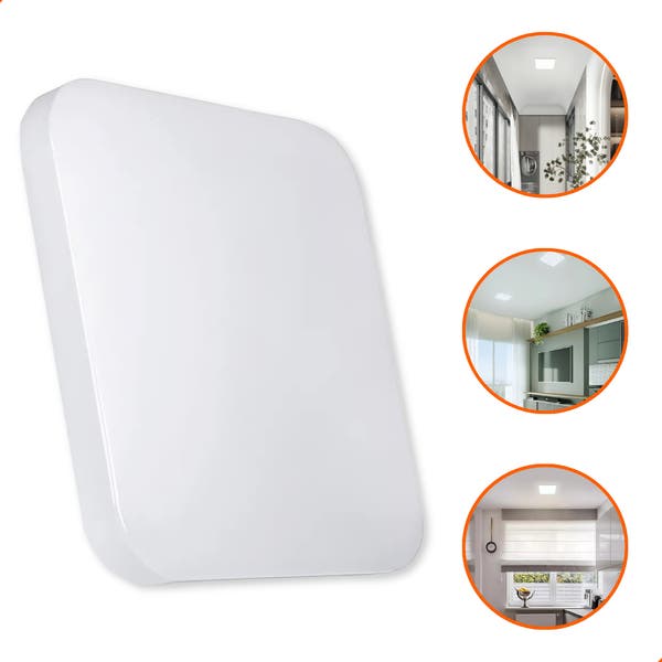Imagem do produto Embu Led Plafon LED Sobrepor Quadrado 18W 6000K