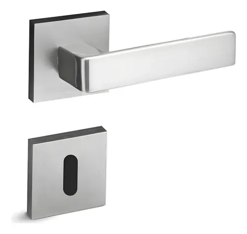 Imagem do produto Pado Fechadura Modena Interna Roseta Quadrada 529-55PI Cromo Acetinado