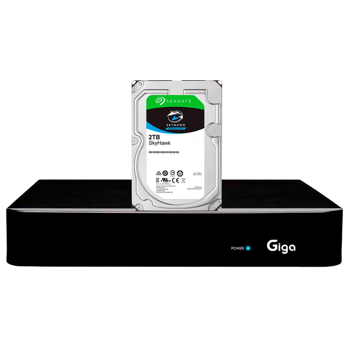 Imagem do produto Multilaser HVR 1080P Série Orion 08 Canais GS0181/GS0481