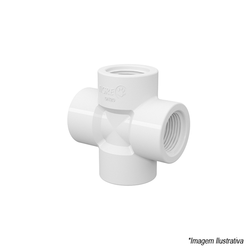 Imagem do produto Tigre Cruzeta Roscável 3/4