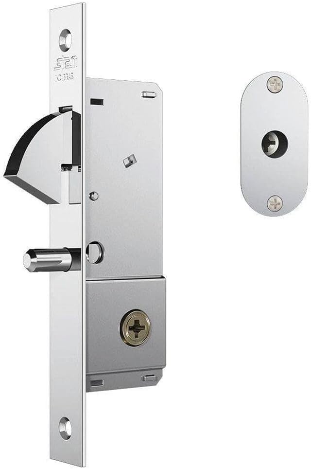 Imagem do produto Stam Fechadura 1940 Inox Porta de Correr Tetra