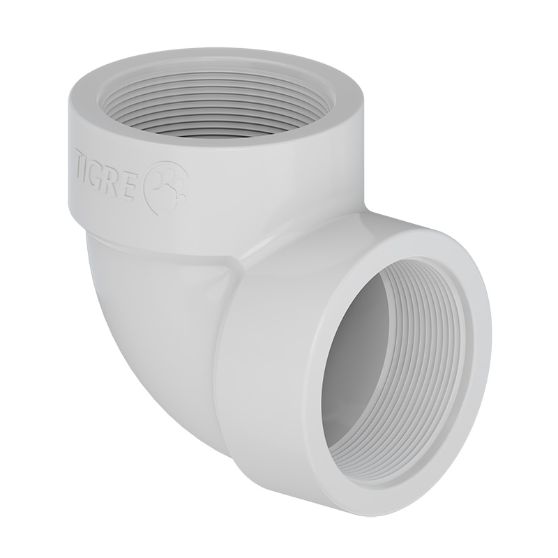 Imagem do produto Tigre Joelho de 90° PVC Roscável 1/2"