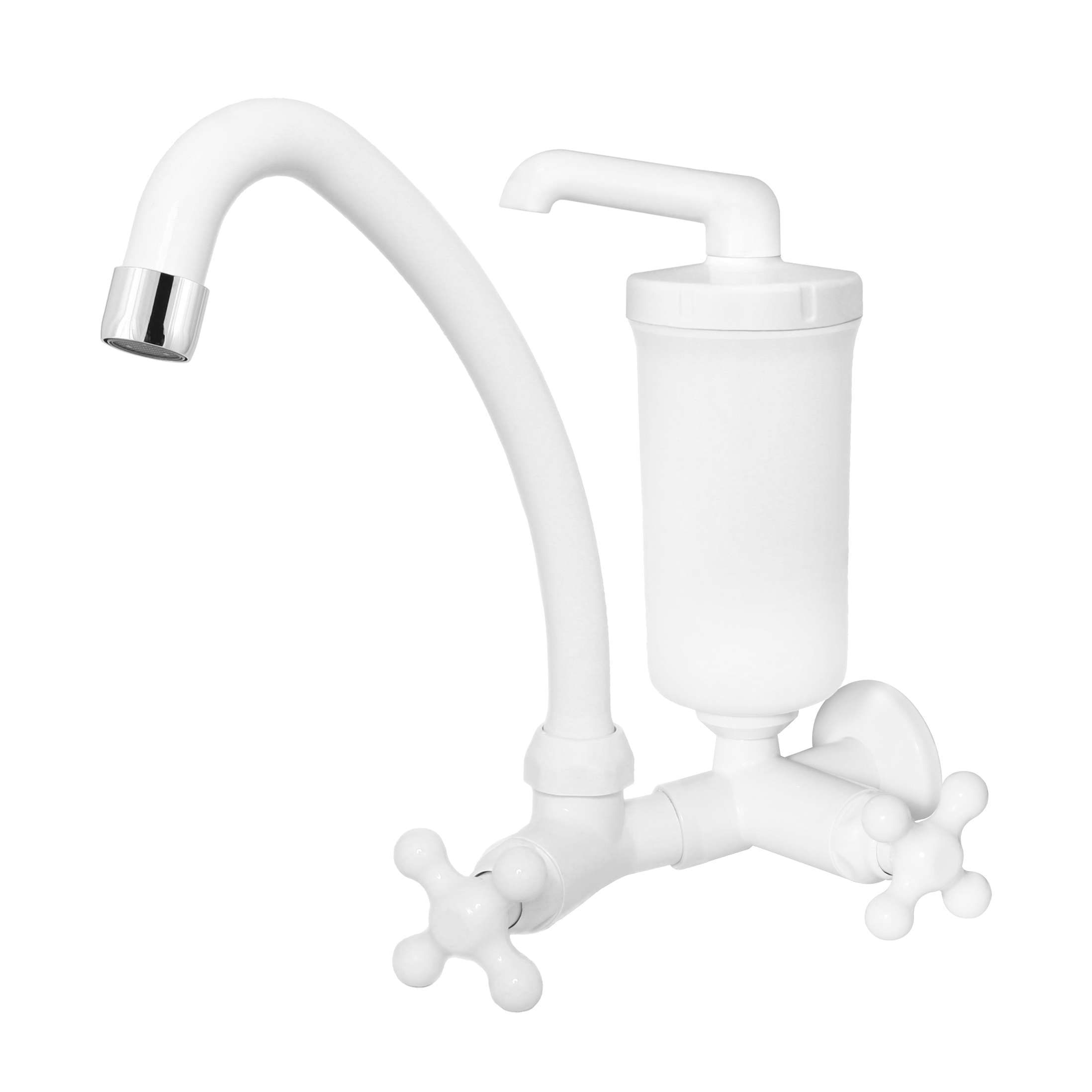 Imagem do produto Viqua Torneira com Purificador e Filtro Marujá Branca