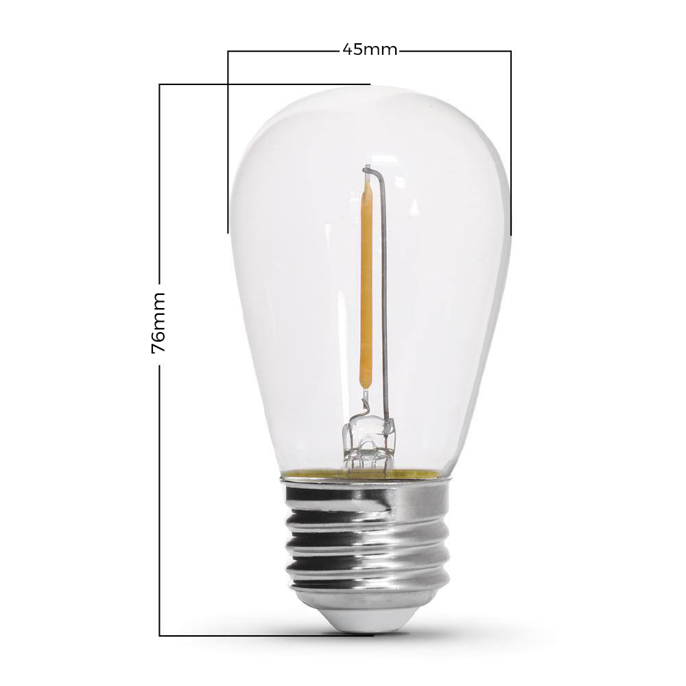 Imagem do produto Soniclux Lâmpada LED Bolinha 1W E27 2200K