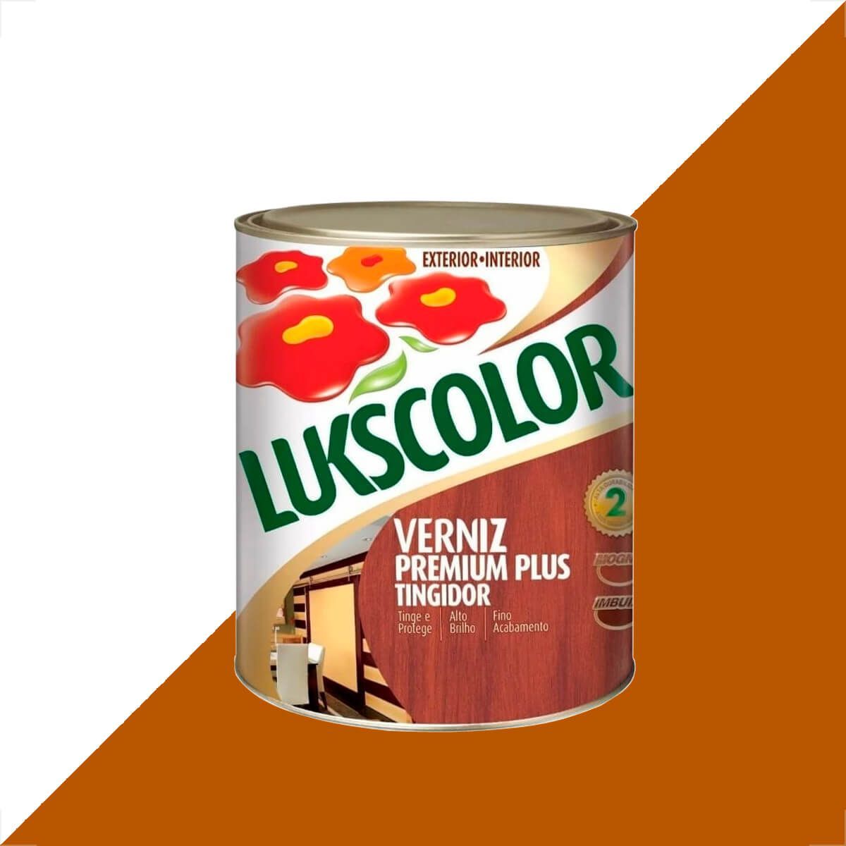 Imagem do produto Lukscolor Verniz Premium Tingidor Imbuia 900ml