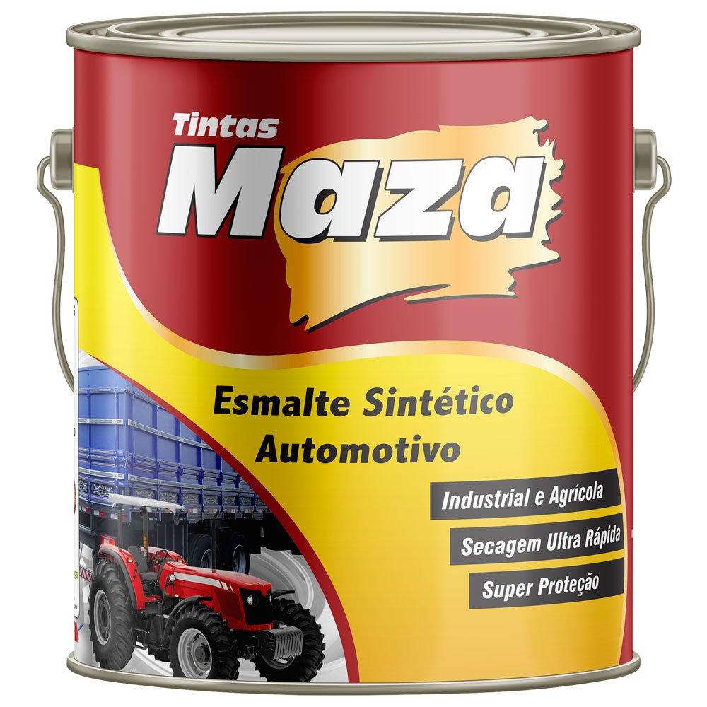 Imagem do produto Maza Esmalte Industrial Azul 281C 3,6L