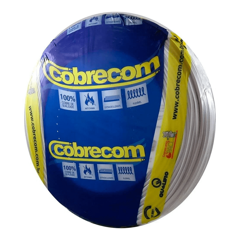 Imagem do produto Cabo Flexível Maxcopper 4.0mm Branco (Rolo 100m)