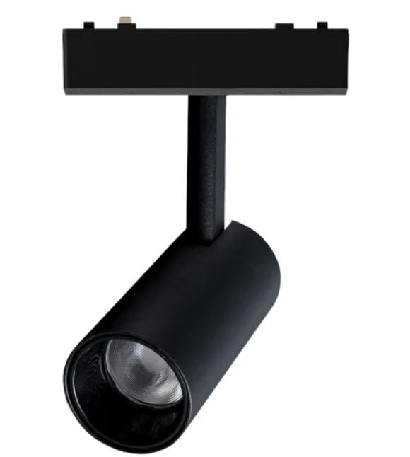 Imagem do produto Cinderela Spot LED para Trilho PQ 20W 3200K DC48V Preto
