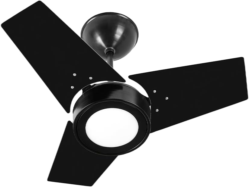 Imagem do produto Venti delta Ventilador de Teto Fit LED 3 Pás Laqueado 127V Preto - 59-3102