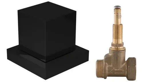 Imagem do produto Acabamento Quadrado Ribeiro Metais C81 Preto 1/2" a 1"